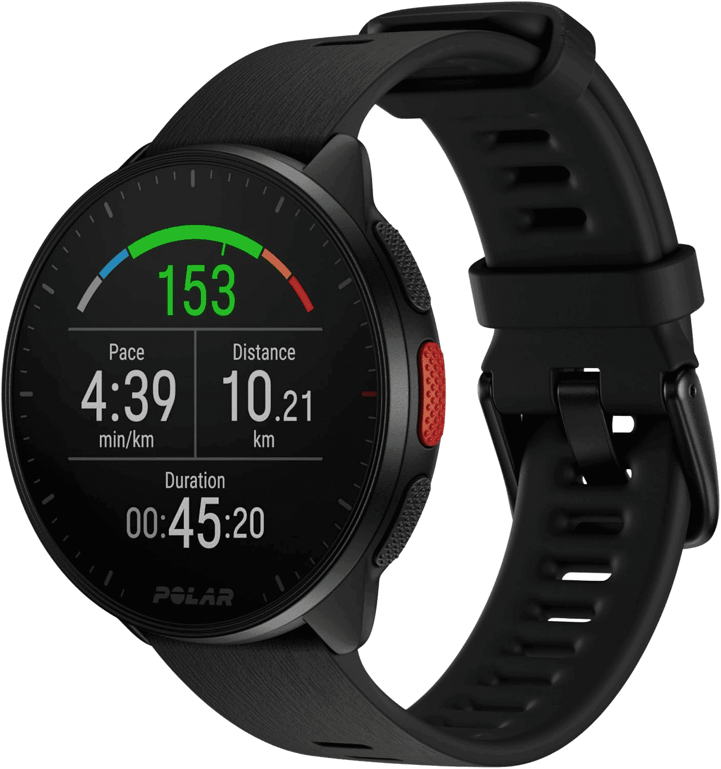 Polar Pacer Pro Noir