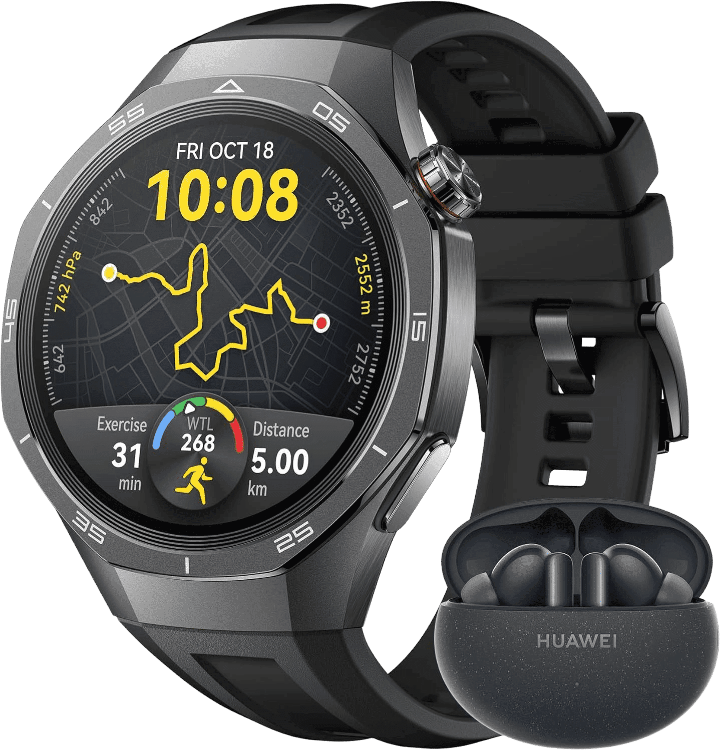 HUAWEI Watch GT 5 Pro 46mm Noir