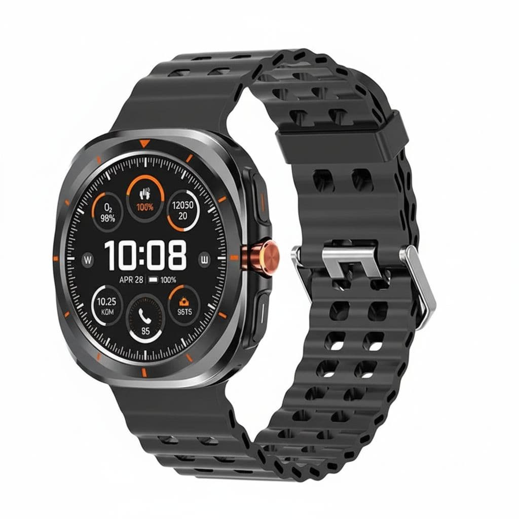 Montre connectée design carré OptiTrack Evolution