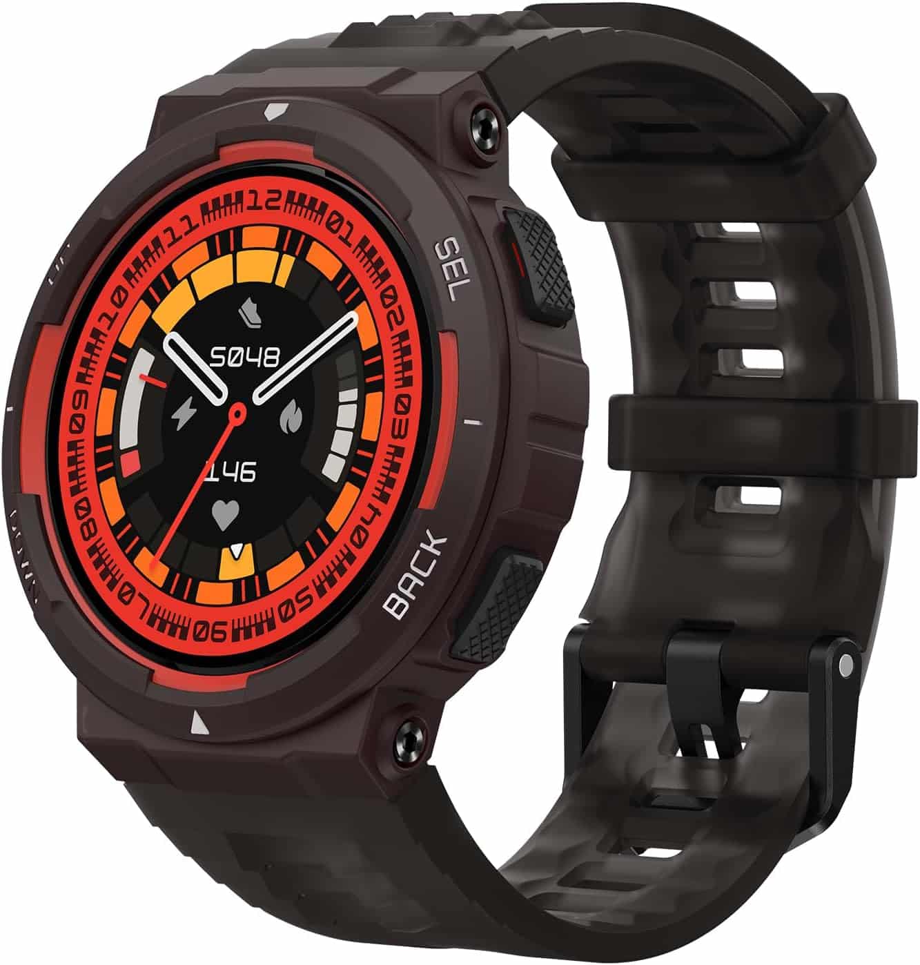 Amazfit Active Edge Lava Noir