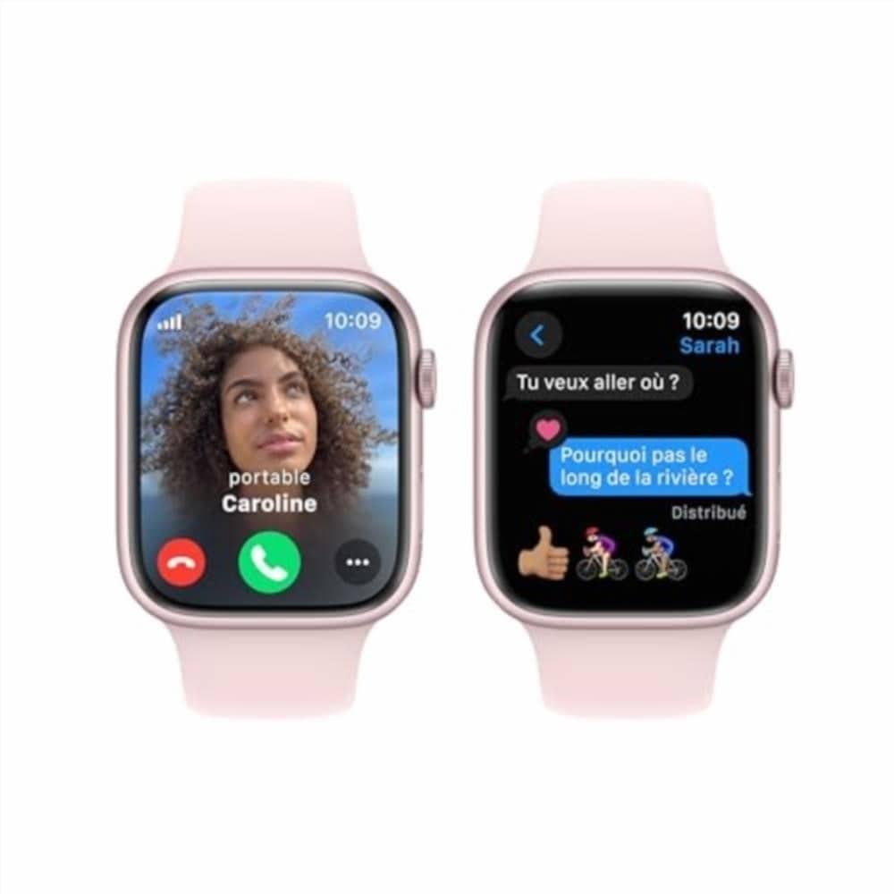 Apple Watch Series 9 (45 mm GPS + Cellular) Aluminium Rose