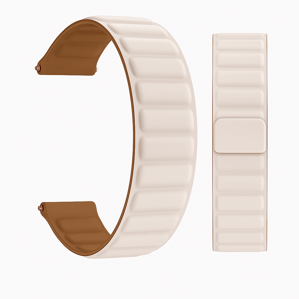Bracelet Boucle Magnétique pour montre connectée 22mm Universel