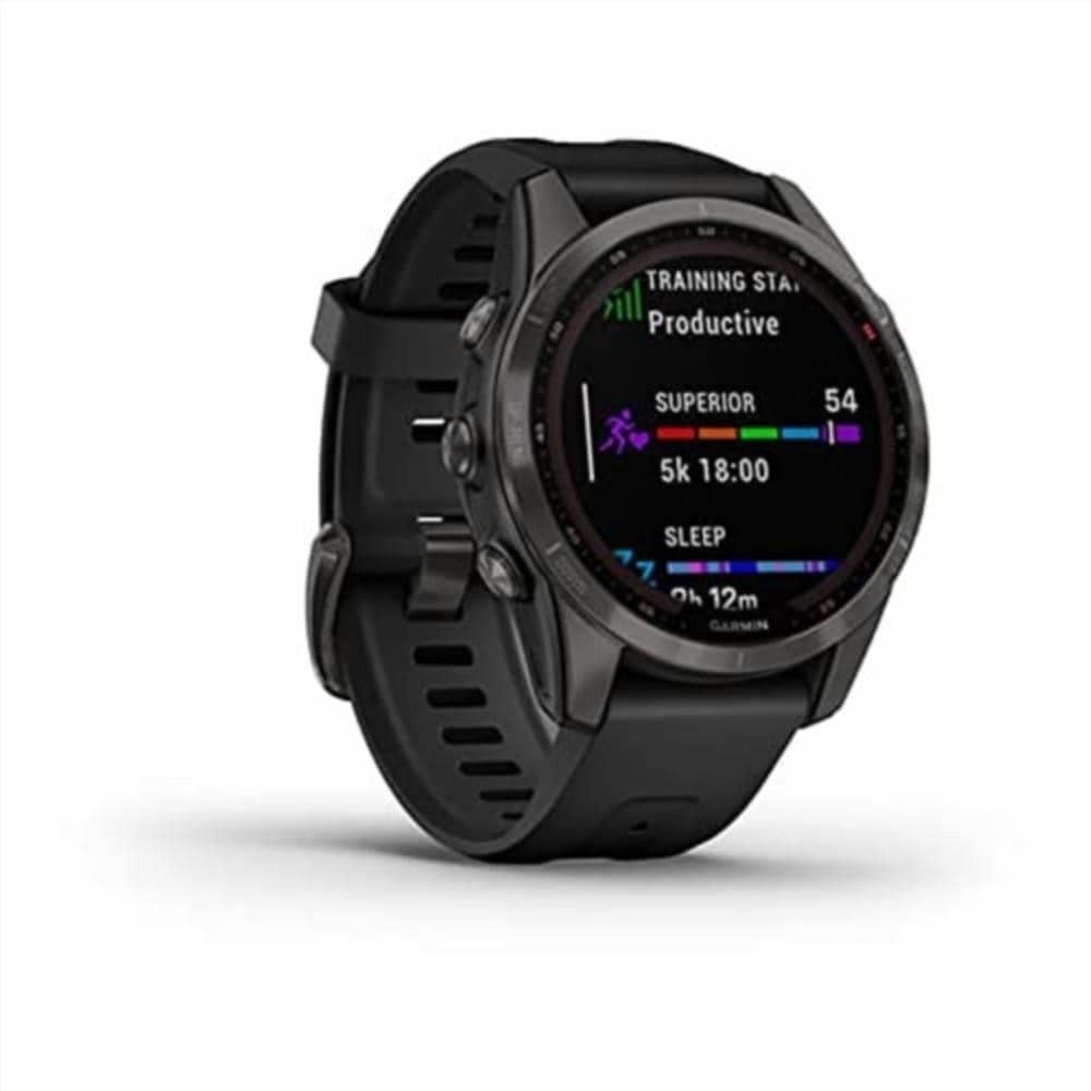 Garmin Fenix 7S Sapphire Solar Noir