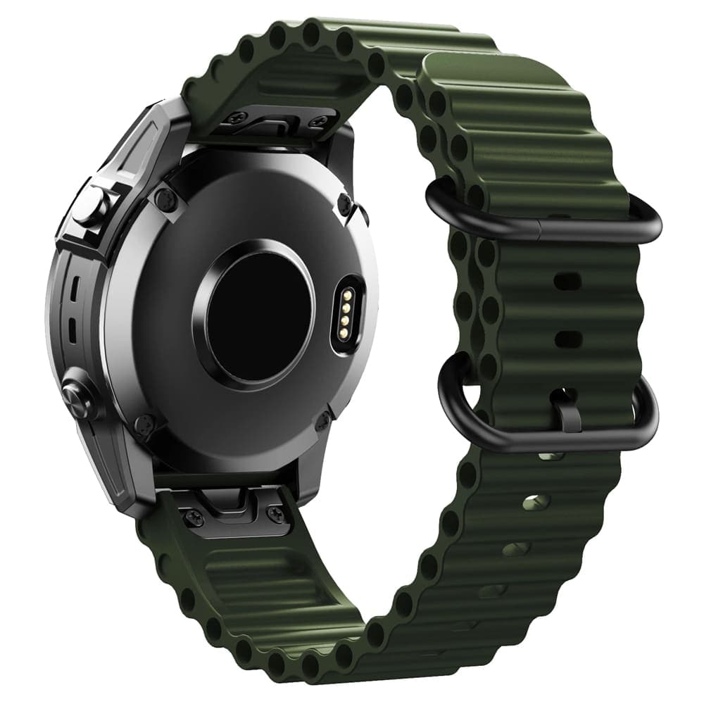 Bracelet de rechange en silicone pour montre connectée Garmin Enduro