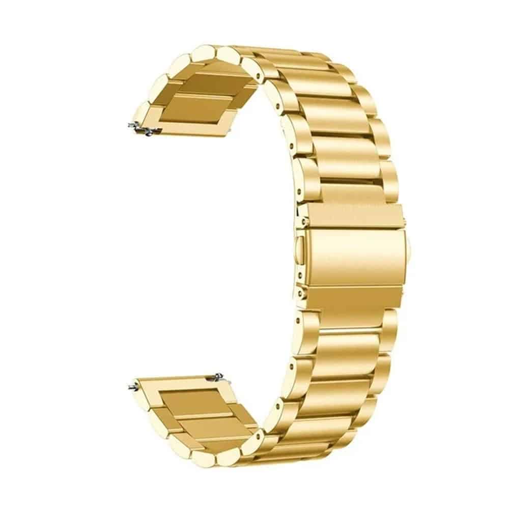 Bracelet Métal en acier inoxydable pour montre connectée 22mm Universel