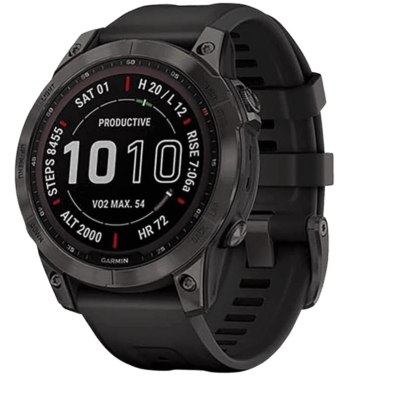 Garmin Fenix 7S Solar 42mm Noir