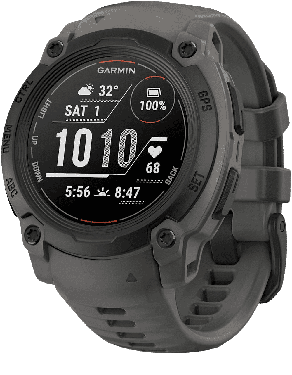 Garmin Instinct E 40mm Noir, Gris Charbon