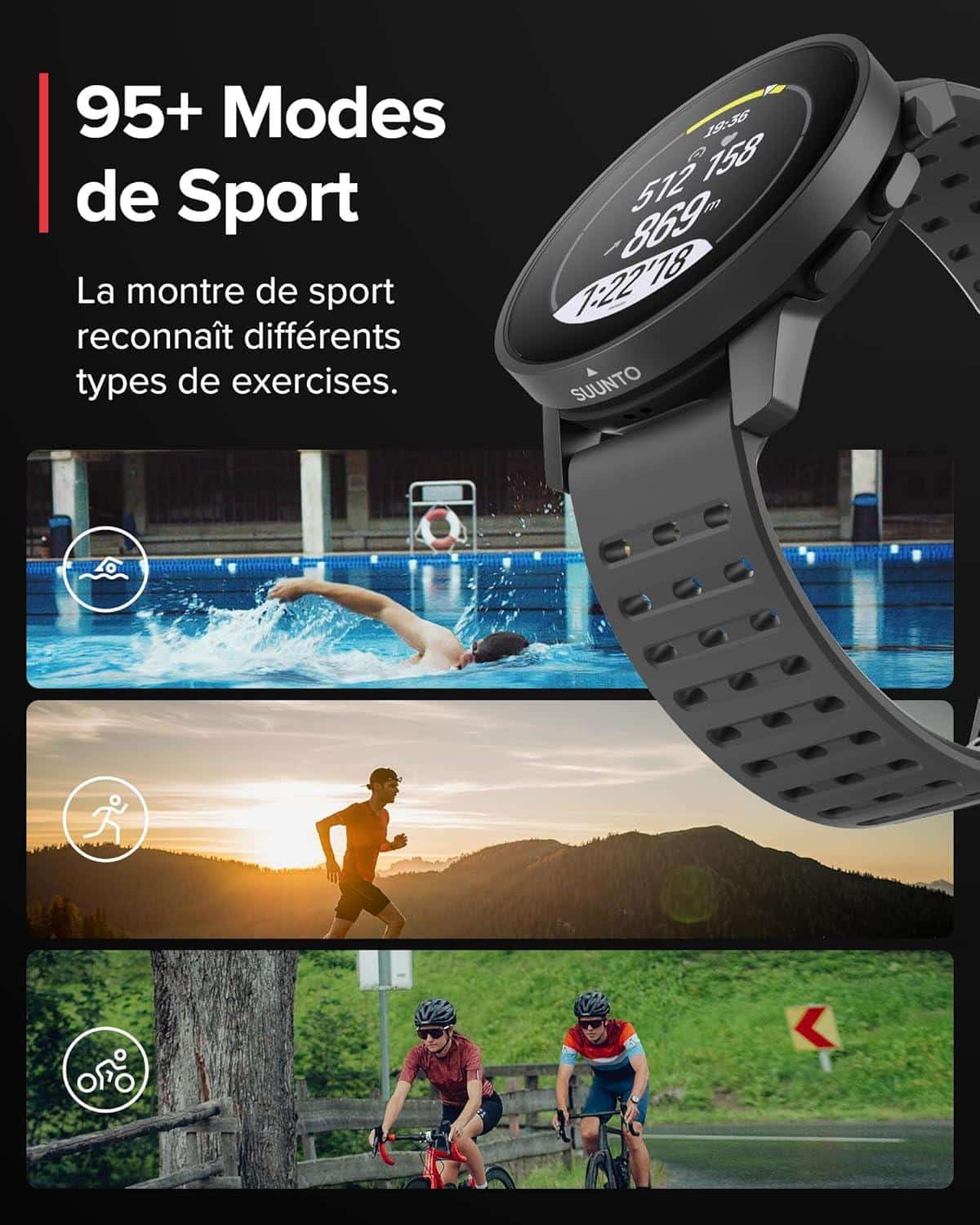 SUUNTO 9 Peak Pro 43mm Noir