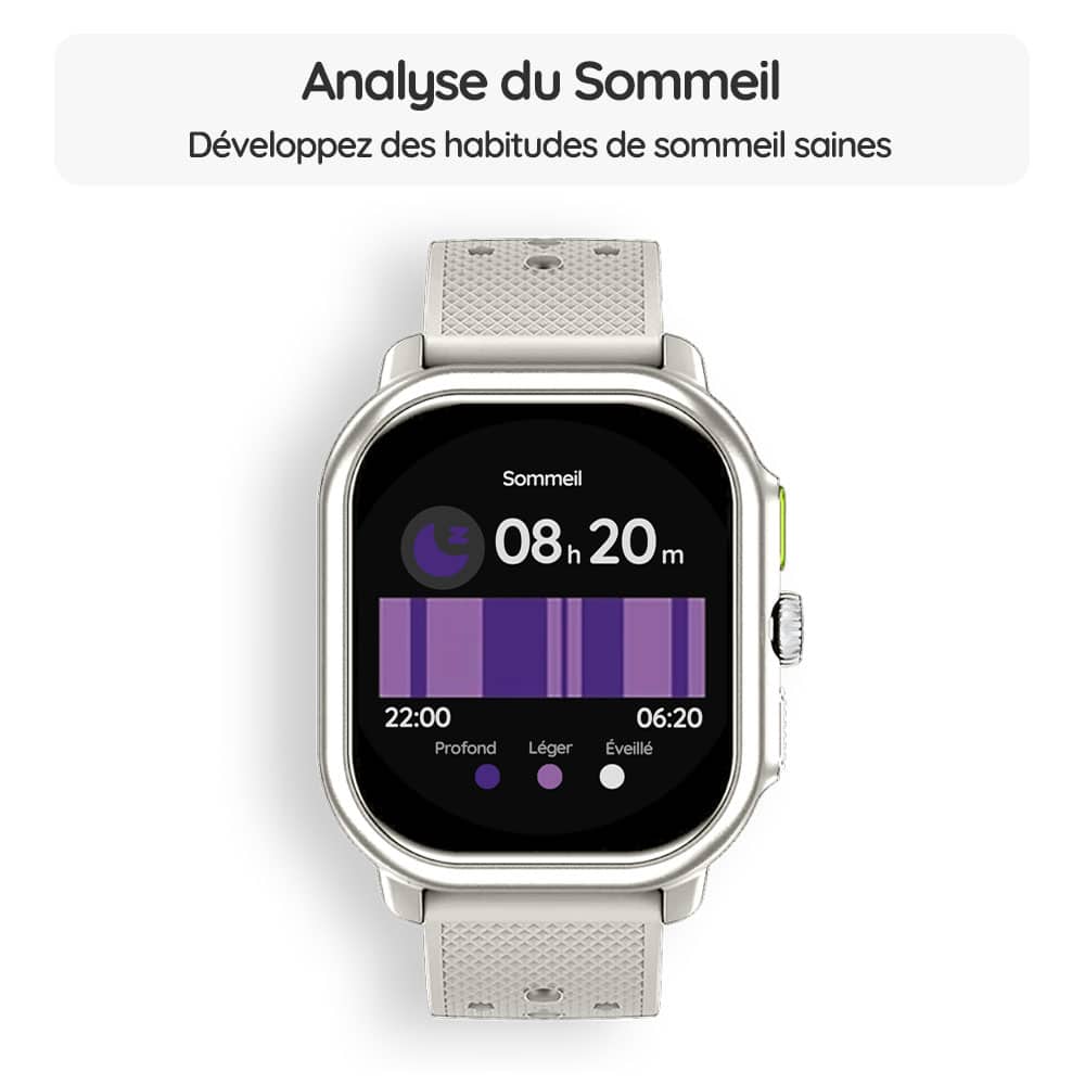 Montre connectée OptiTrack™ Adventure - Analyse du Sommeil