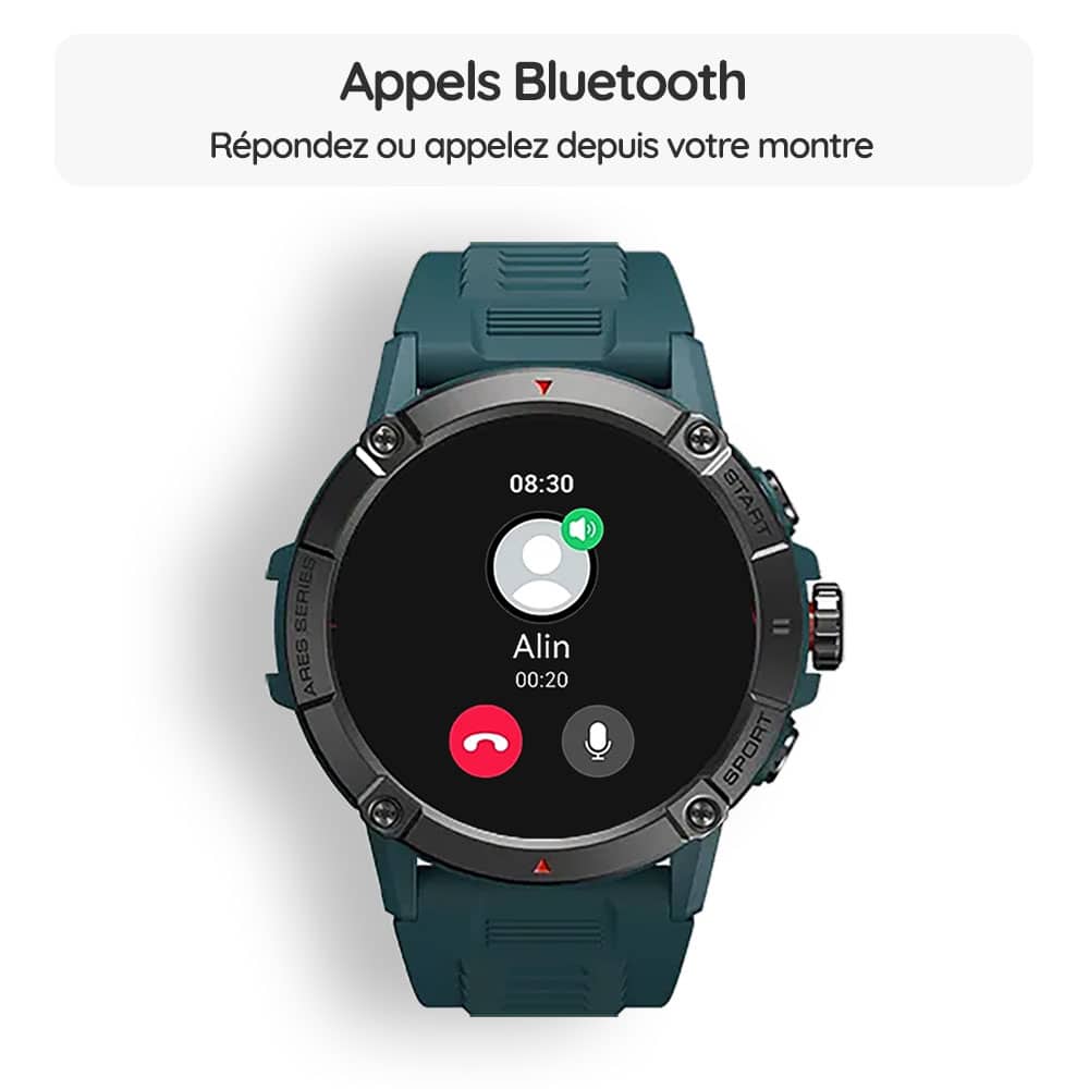 Montre connectée OptiTrack™ Aqua - Appels Bluetooth