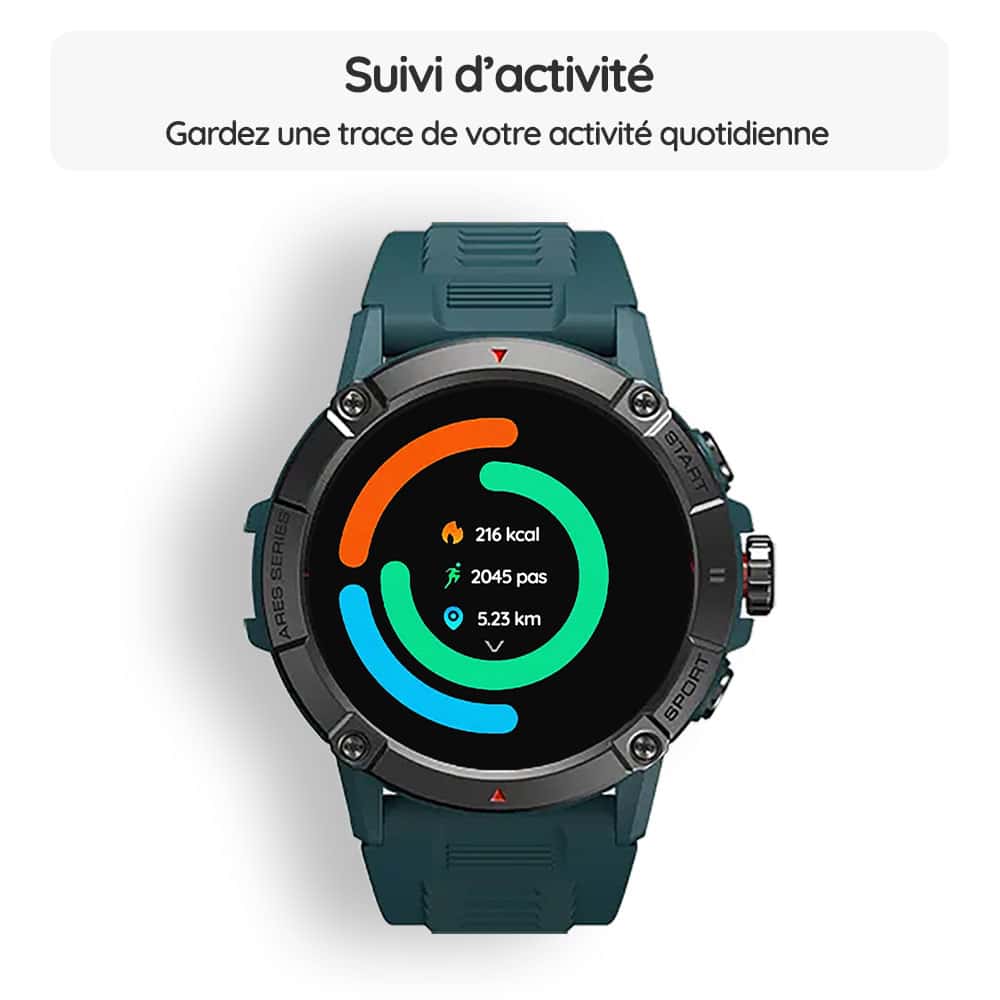 Montre connectée OptiTrack™ Aqua - Suivi d’activité