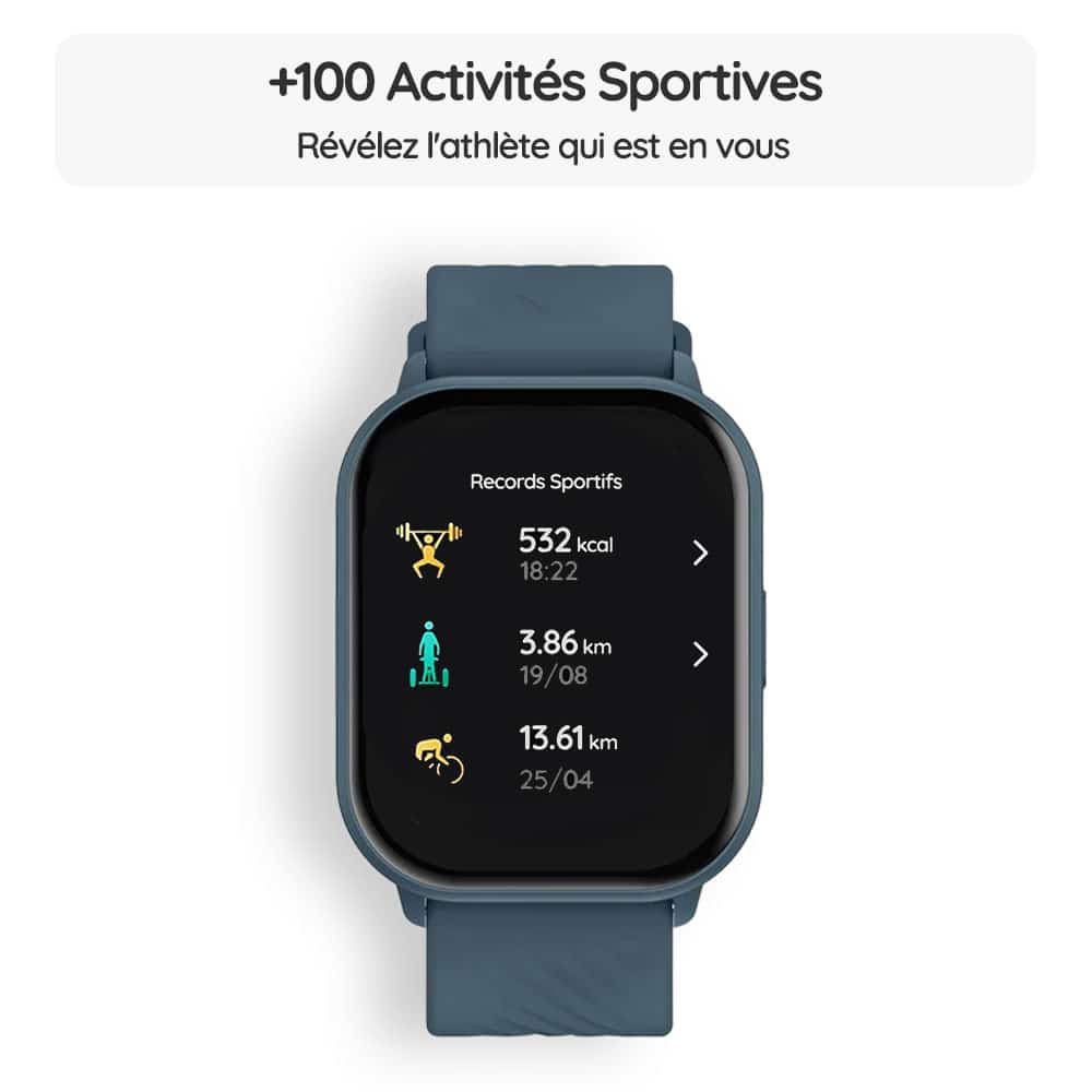 Montre connectée OptiTrack™ Care - Activités Sportives