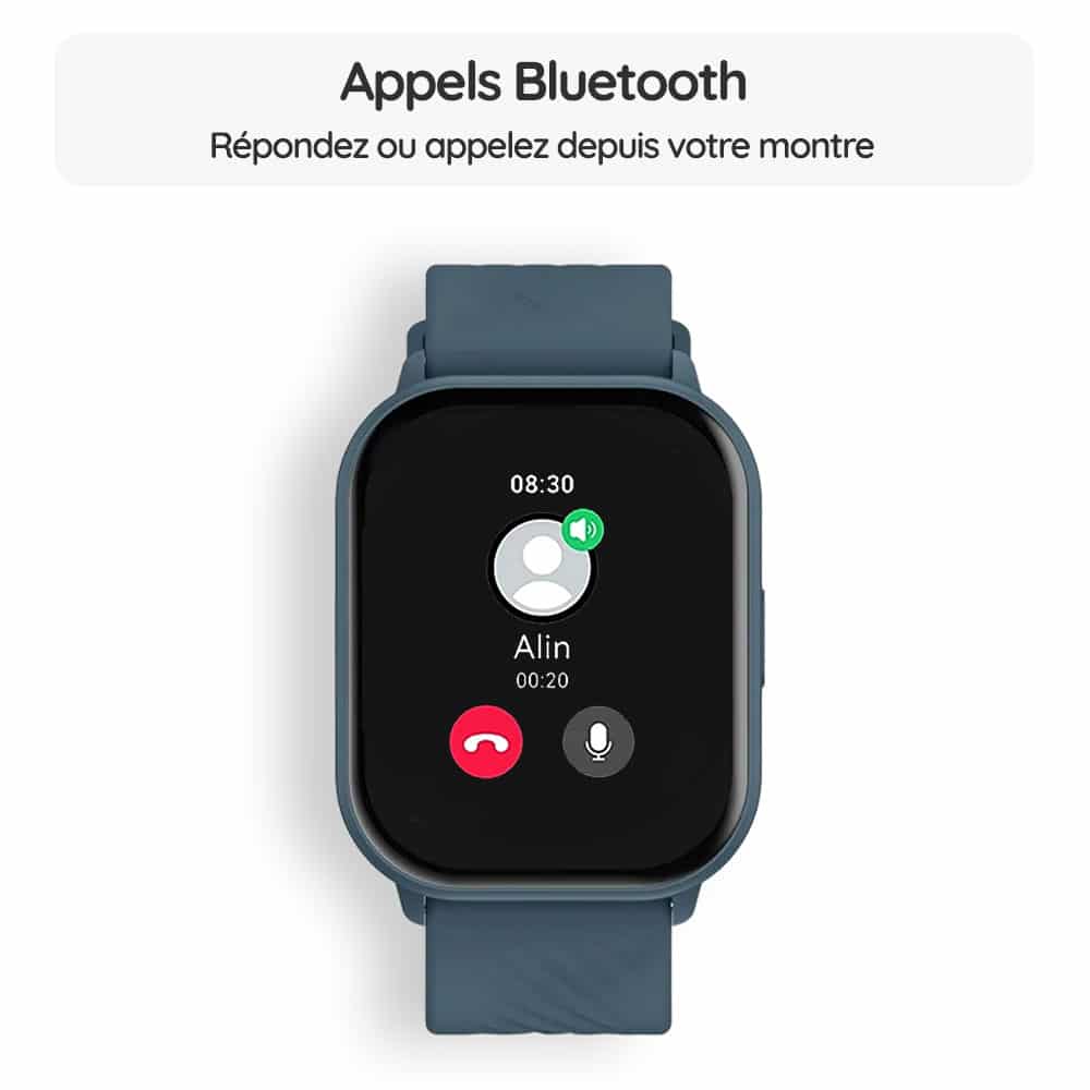 Montre connectée OptiTrack™ Care - Appels Bluetooth