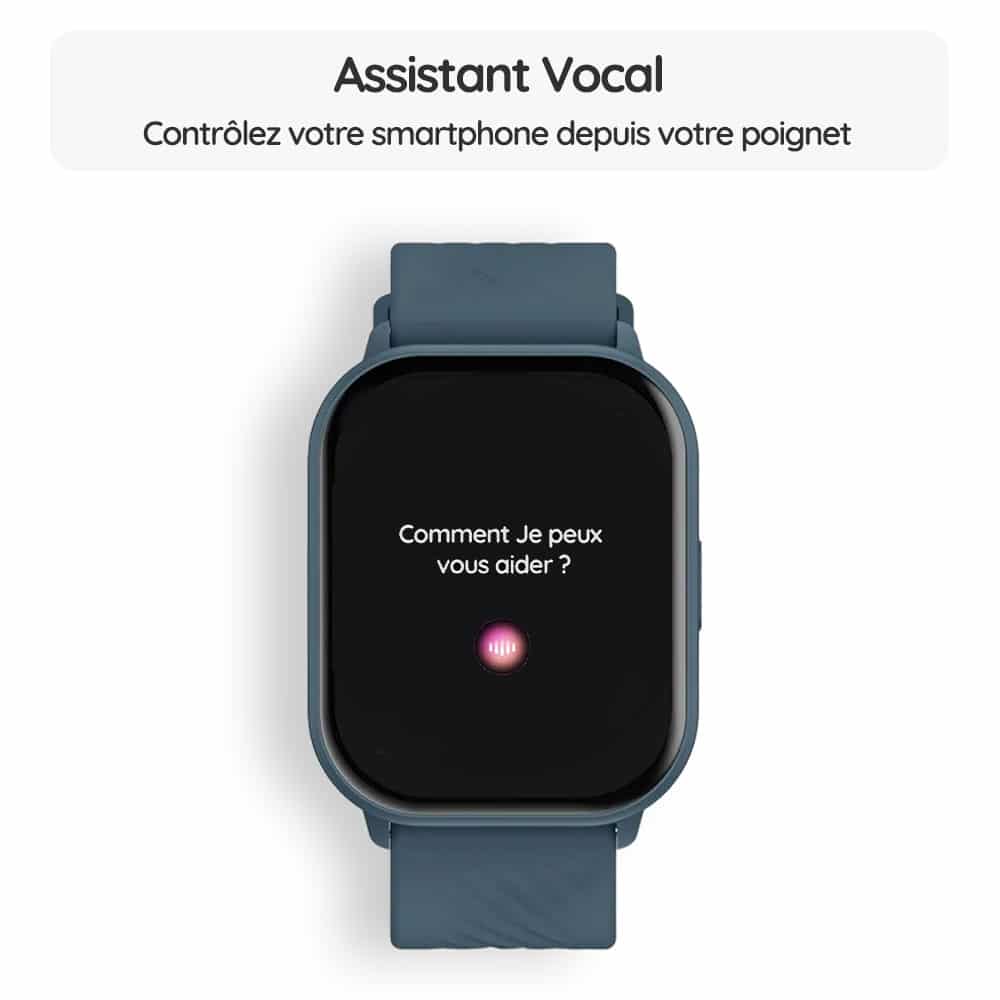 Montre connectée OptiTrack™ Care - Assistant Vocal