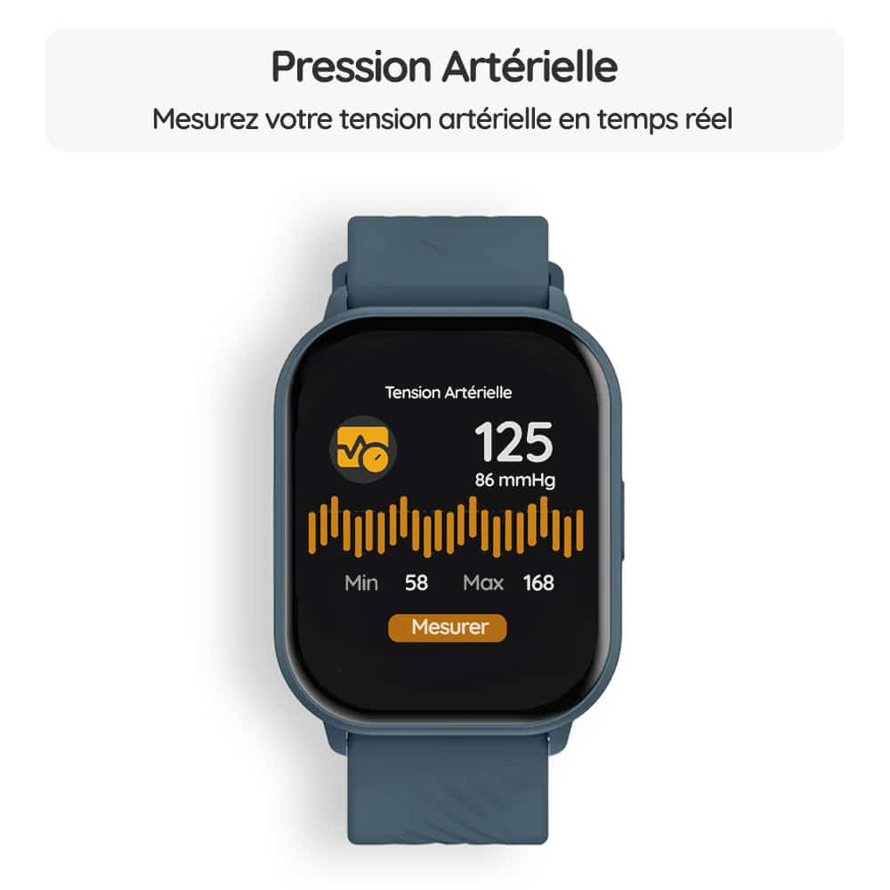 Montre connectée OptiTrack™ Care - Pression Artérielle