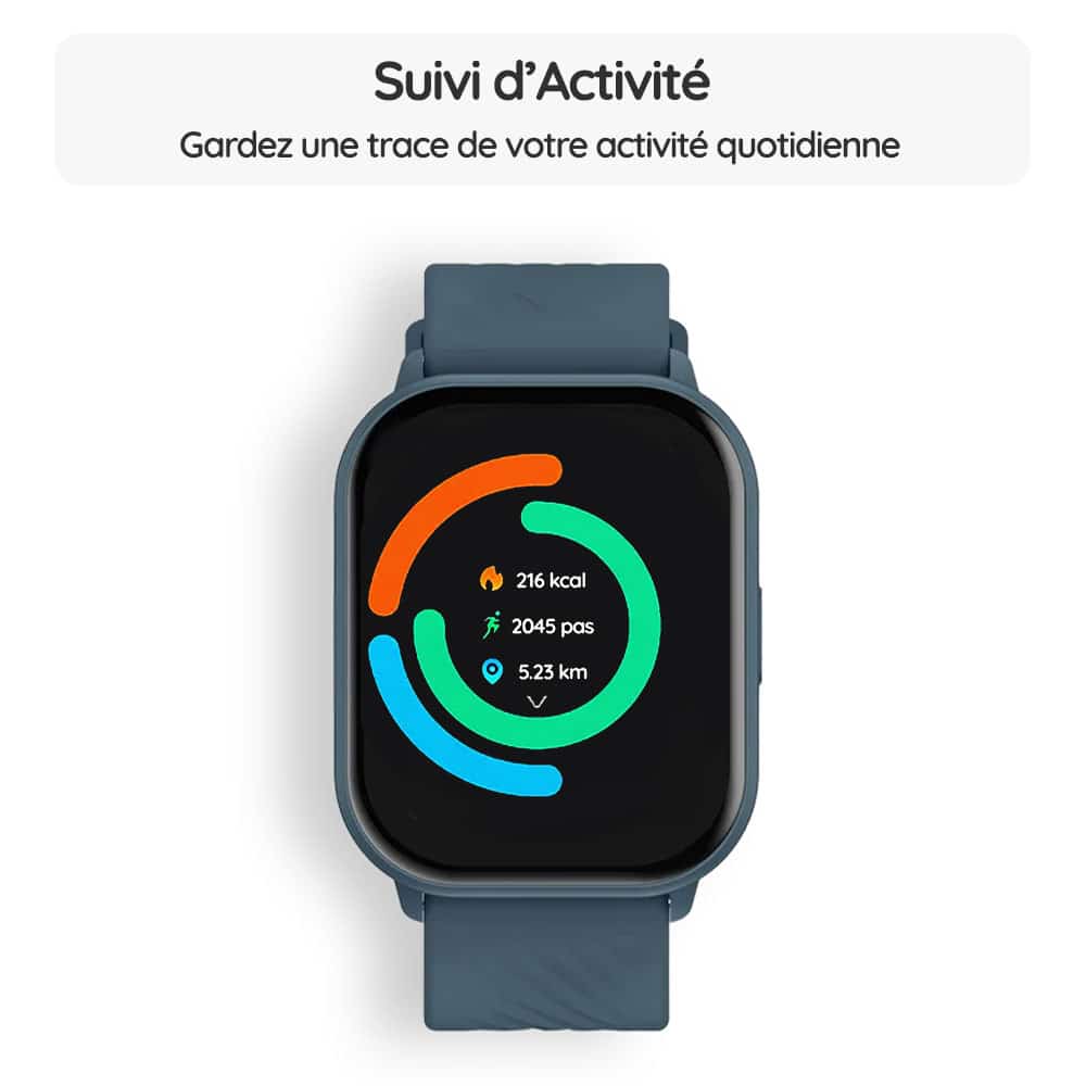 Montre connectée OptiTrack™ Care - Suivi d’Activité