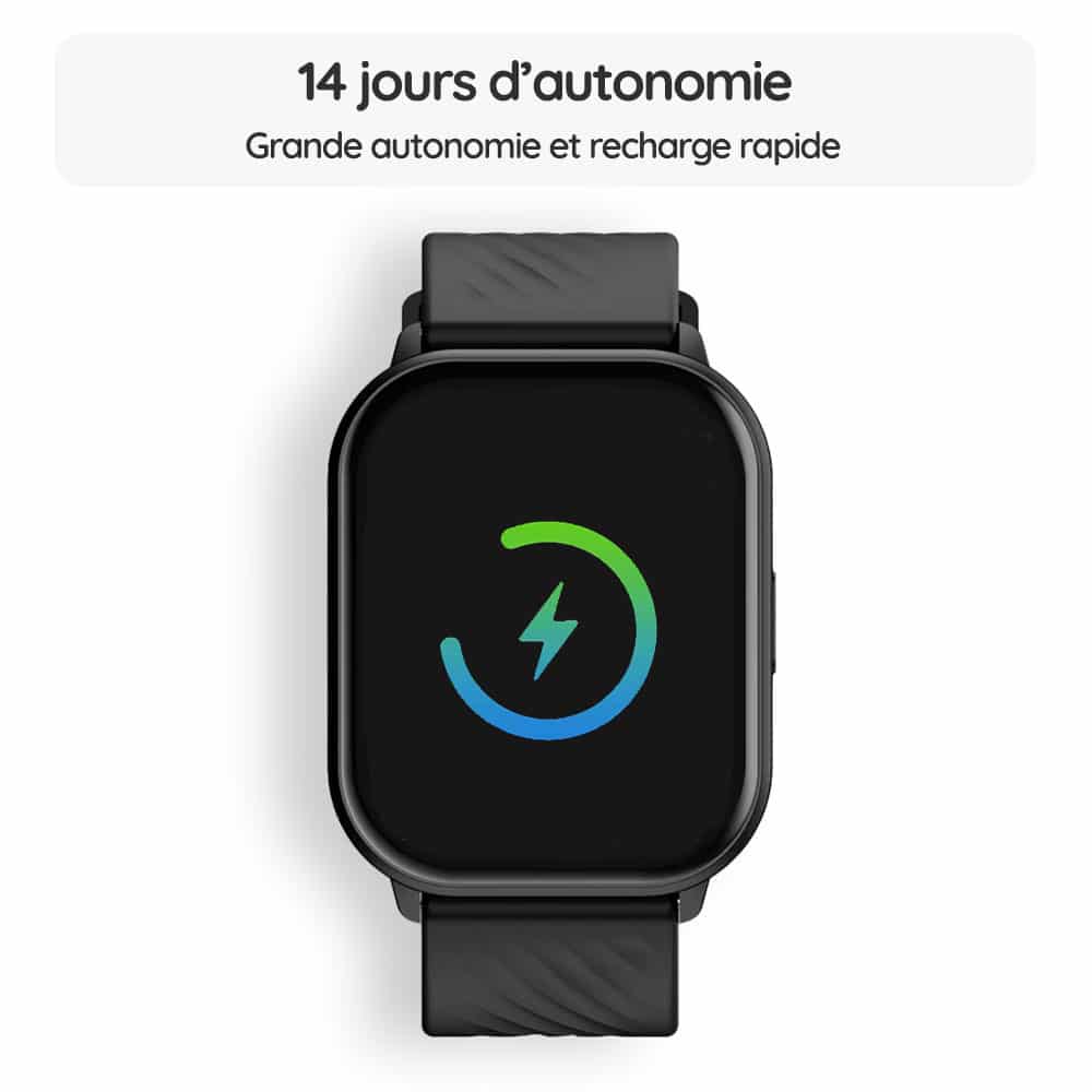 Montre connectée OptiTrack™ Senior - 14 jours d’autonomie