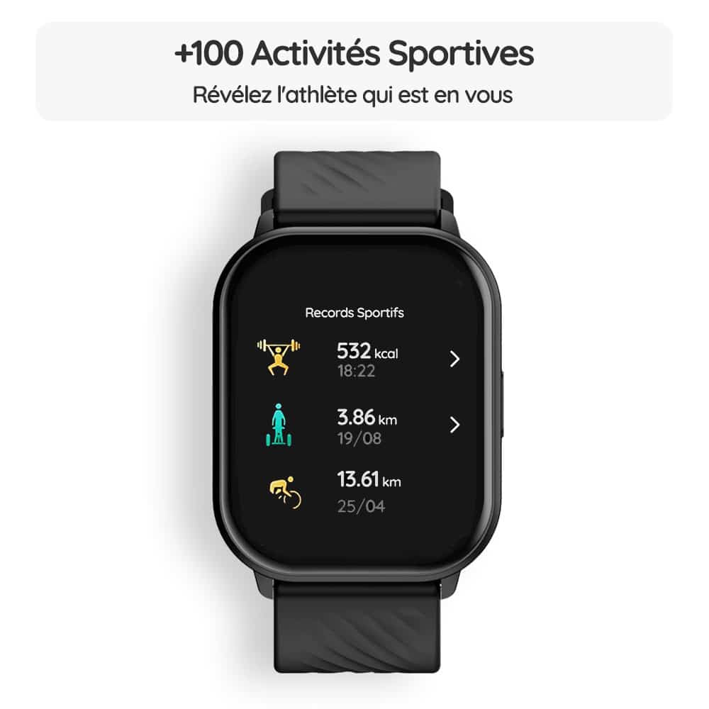 Montre connectée OptiTrack™ Senior - Activités Sportives