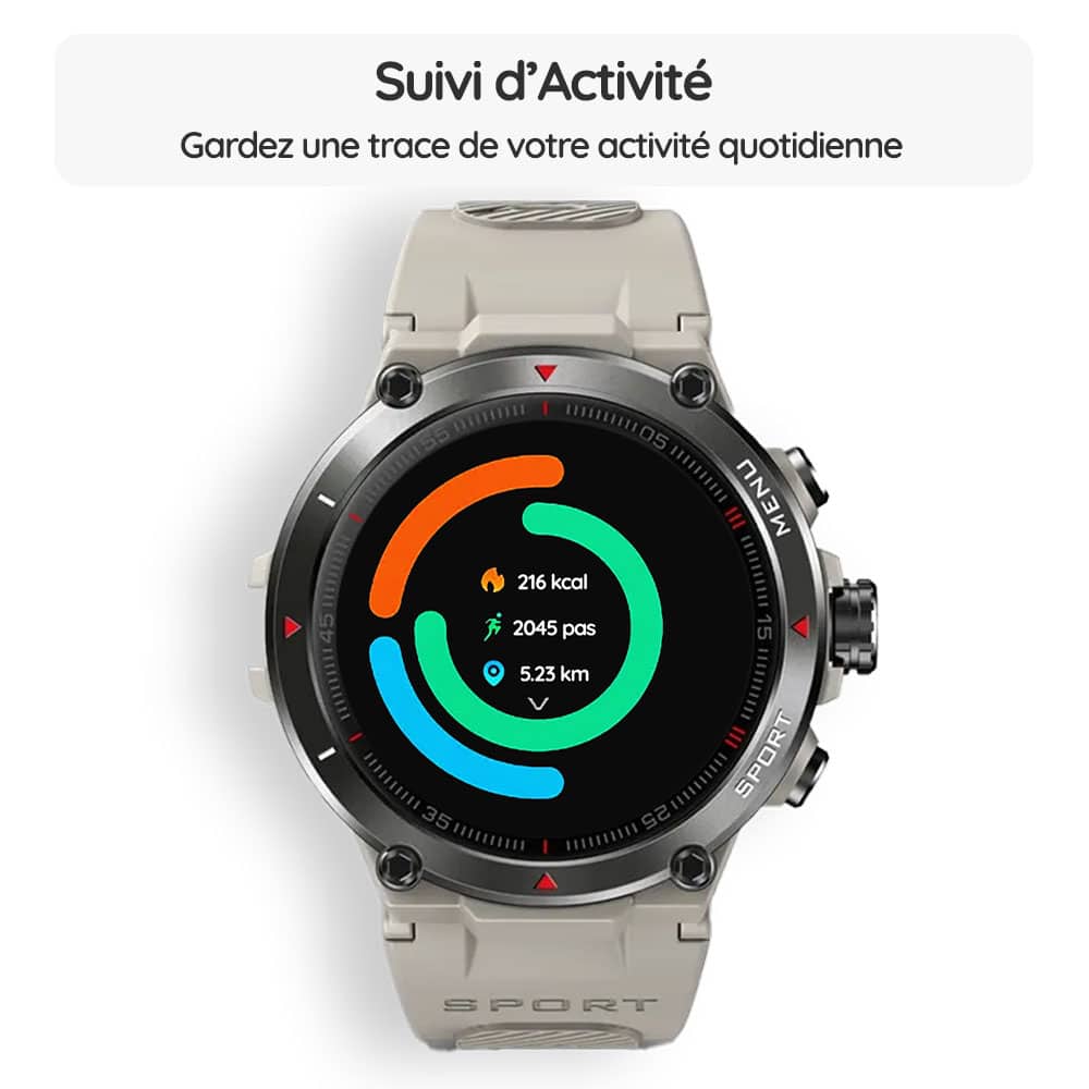 Montre connectée OptiTrack™ Sport - Suivi d’Activité