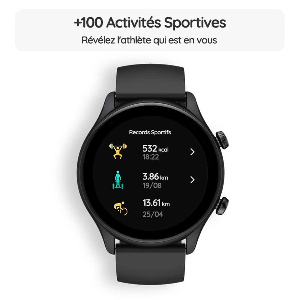 Montre connectée OptiTrack™ Zen - Activités Sportives