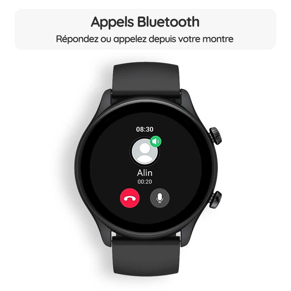 Montre connectée OptiTrack™ Zen - Appels Bluetooth