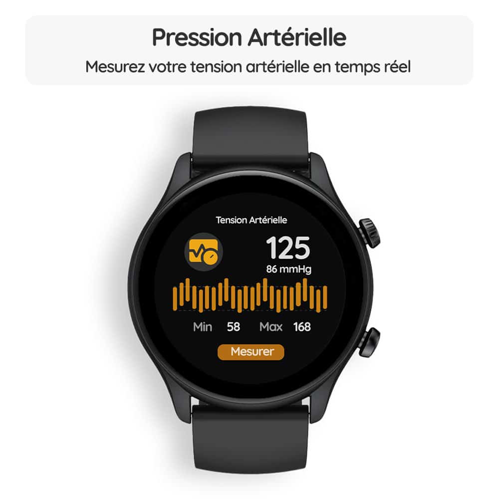 Montre connectée OptiTrack™ Zen - Pression Artérielle