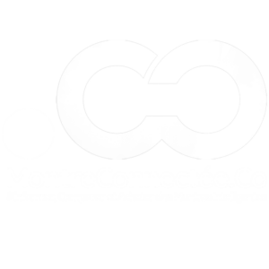 Logo blanc montreconnectee.co avec tagline transparent