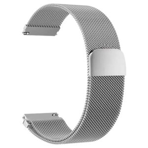 Bracelet magnétique en acier inoxydable gris pour montre connectée OptiTrack™ Lite