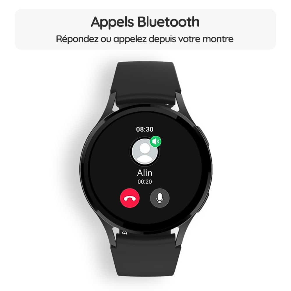 Montre connectée OptiTrack™ AI Pro - Appels Bluetooth