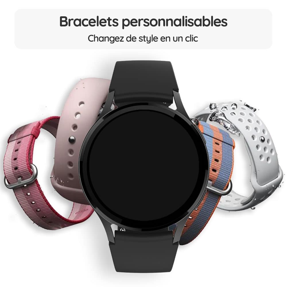 Montre connectée OptiTrack™ AI Pro - Bracelets personnalisables