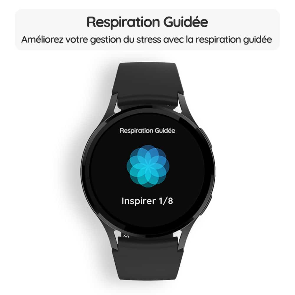 Montre connectée OptiTrack™ AI Pro - Respiration Guidée