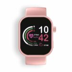 Montre connectée OptiTrack™ FemFit Rose vue de face