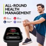 Amazfit Bip 3 Pro Montre Connectée GPS 1,69" - Blanc