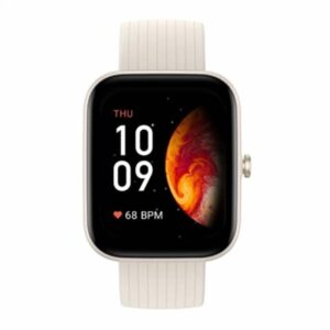 Amazfit Bip 3 Pro Montre Connectée GPS 1,69" - Blanc