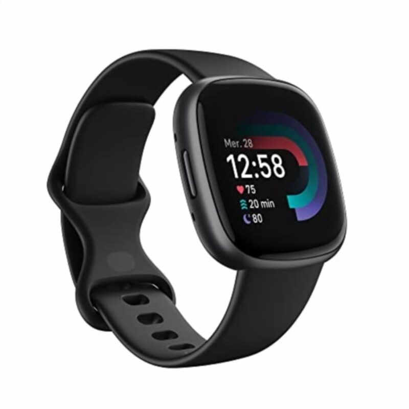 Fitbit Versa 4 Beet/Copper Smartwatch Unisex-Adult