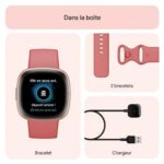 Fitbit Versa 4 Beet/Copper Smartwatch Unisex-Adult