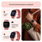 Fitbit Versa 4 Beet/Copper Smartwatch Unisex-Adult