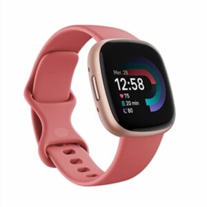 Fitbit Versa 4 Beet/Copper Smartwatch Unisex-Adult