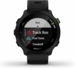 Garmin Forerunner 55 - Montre GPS multi-activités running avec fonctions d’entrainement Garmin Coach et cardio au poignet – Noire