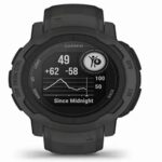 Garmin Instinct 2, Graphite - Montre GPS robuste et connectée - Boîtier 45 mm