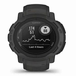 Garmin Instinct 2, Graphite - Montre GPS robuste et connectée - Boîtier 45 mm