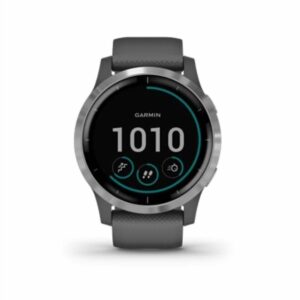 Garmin Vívoactive 4 - Montre connectée GPS Multi-sports & Santé - Gris (Reconditionné)