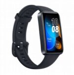 HUAWEI Band 8 Montre Connectée Écran Tactile sans Bordure Suivi du Sommeil 100+ Modes d'entraînement Charge Rapide Longue Durée 10000+ Cadrans au Choix Étanche Compatible avec iPhone et Android Noir