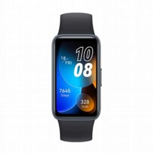 HUAWEI Band 8 Montre Connectée Écran Tactile sans Bordure Suivi du Sommeil 100+ Modes d'entraînement Charge Rapide Longue Durée 10000+ Cadrans au Choix Étanche Compatible avec iPhone et Android Noir