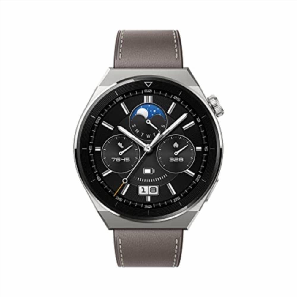 Montre Connectée : Huawei Watch GT 3 Pro 46mm Classic Marron