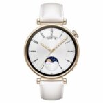 HUAWEI Watch GT 4 Montre Connectée Femme Jusqu'à 14 Jours d'autonomie - 41MM Blanc Version FR