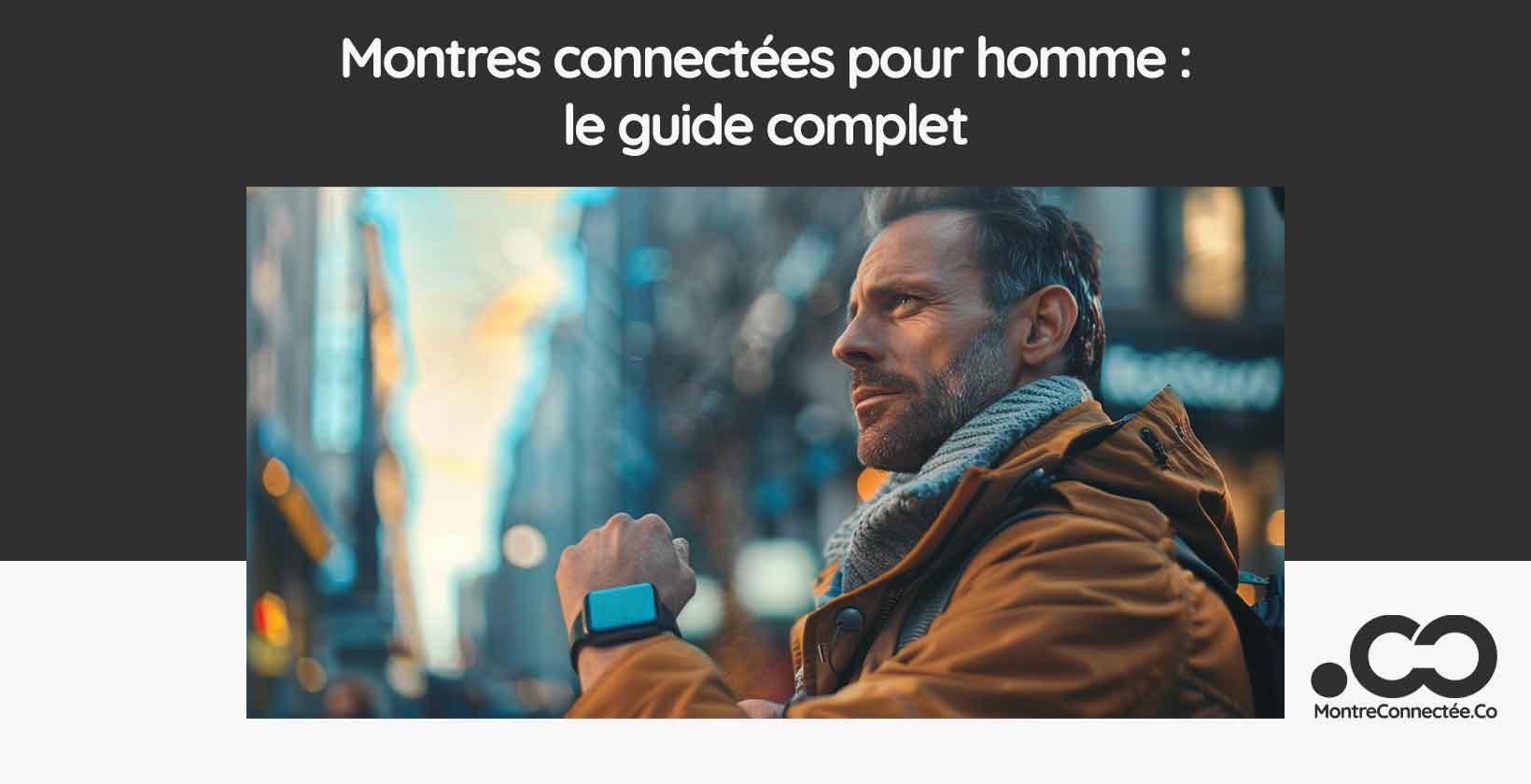 Montres connectées homme