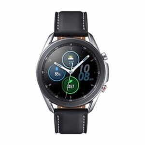 Samsung Galaxy Watch3 Montre connectée Bluetooth en acier inoxydable 41 mm Argent mystique (version britannique) (renouvelé)