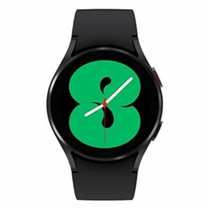 Samsung Galaxy Watch4 Bluetooth, 40 mm, noir - Montre connectée intelligente, surveillance de la santé, bien-être, sport, IMC, ECG, batterie longue durée – Version FR