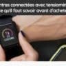 Montres connectées avec tensiomètre